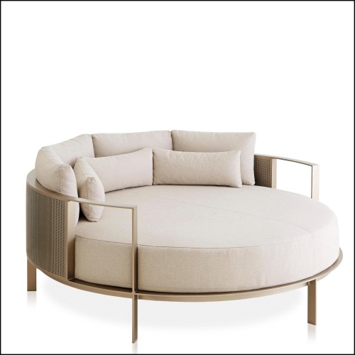 Transat 149 - Solanas Round | Sunbed 149 - Solanas Round chill bed - Solanas Round Sunbed Design - Pacific Compagnie.