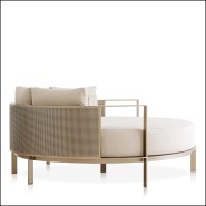 Transat 149 - Solanas Round | Sunbed 149 - Solanas Round chill bed - Solanas Round Lounger - Pacific Compagnie.