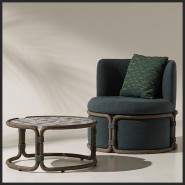 Fauteuil 232 - Antonella - Fauteuil Antonella tissu - Pacific Compagnie.