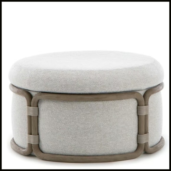 Pouf 232 - Solesito - Pouf Solesito salon - Pacific Compagnie.