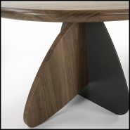 Cross Table Carlesi Tonelli - 154 Riva 1920 | Dining Table Cross - Minimalist Design - Pacific Compagnie.