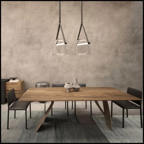 Table à manger Nastro - Table Nastro Riva 1920 - Pacific Compagnie.