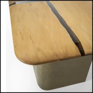 Set de tables basse Kauri Delta - 154 Riva 1920 | Coffee tables Kauri Delta - Kauri Wood Table - Pacific Compagnie.