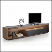 Dream TV Unit - 154 Riva 1920 - Integrated Storage - Pacific Compagnie.