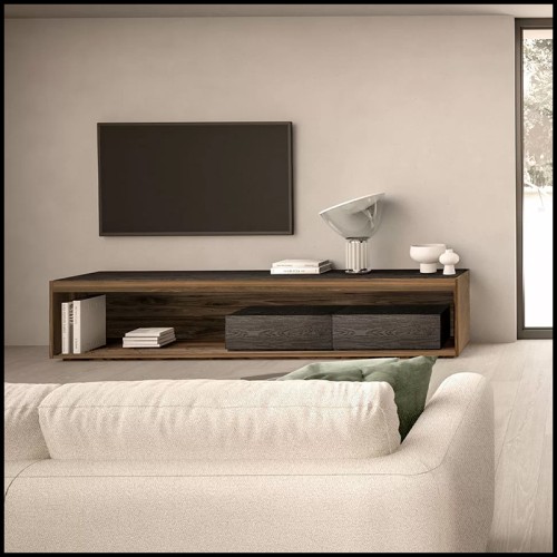 Dream TV Unit - 154 Riva 1920 - Floating Design - Pacific Compagnie.
