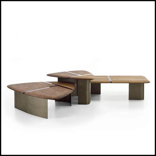 Table basse Kauri Delta 1 - 154 Riva 1920 | Coffee Table Kauri Delta 1 - Table Design - Pacific Compagnie.