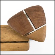 Table basse Kauri Delta 1 - 154 Riva 1920 - Petite taille - Pacific Compagnie.