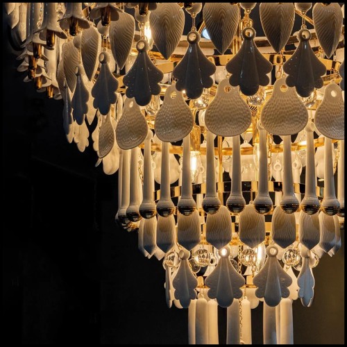 Chandelier L 256 - Gold N Hot | Large Cold Dream Light - Pacific Compagnie.