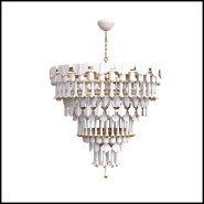 Chandelier M 256 - Gold N Hot | Medium Gold N Hot Light - Pacific Compagnie.