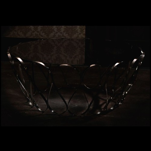 Table basse 145 - Waterflor - Verre Fumé - Pacific Compagnie.