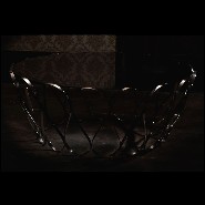 Table basse 145 - Waterflor - Verre Fumé - Pacific Compagnie.