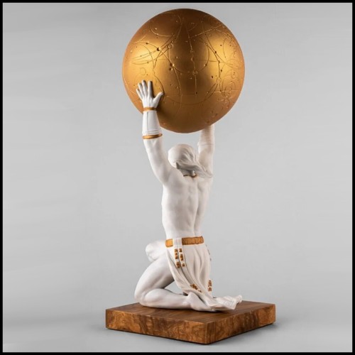 Statuette D'Atlas 256 - Super Atlas | Powerful Atlas Figurine - Pacific Compagnie.