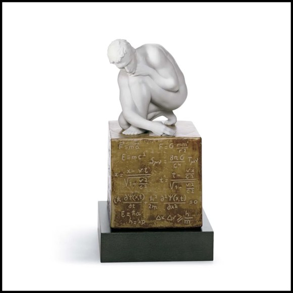 Statuette D'Atlas 256 - Super Atlas | Thinking Man Atlas Figurine - Pacific Compagnie.