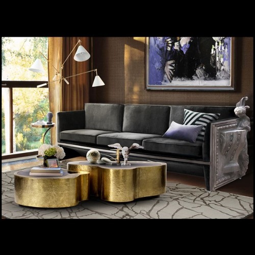 Table basse 145 - Dalia - Cuivre - Pacific Compagnie.