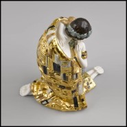 Statuette Le Baiser 256 - Klimt - Amoureux - Pacific Compagnie.