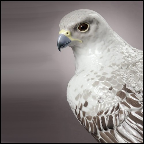 Statuette Faucon Gerfaut 256 - Falco - Prestige - Pacific Compagnie.