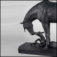 Statuette Deux Chevaux 256 - Baby Mommy - Animaux - Pacific Compagnie.