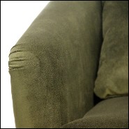 Fauteuil 155 - Natural Green - Modern green armchair for living room - Pacific Compagnie.