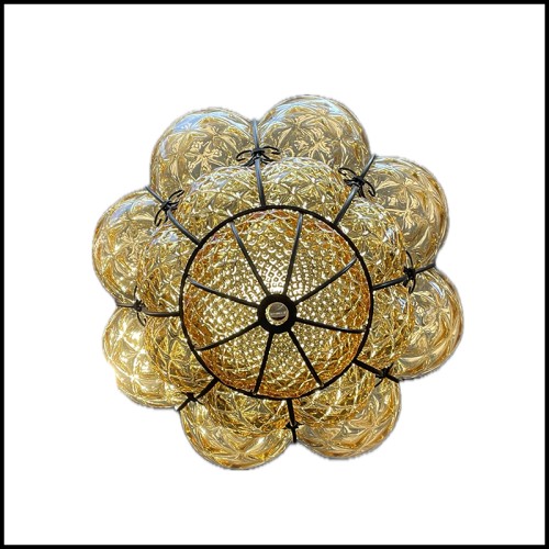 Suspension Outdoor Venice 233 - PC Jaune | Yellow Outdoor Pendant Venice - Pacific Compagnie.