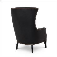 Fauteuil 155 - Dukono - Noir - Pacific Compagnie.