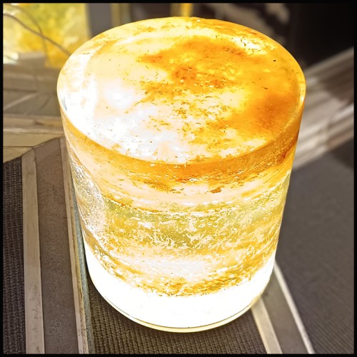 Table d'Appoint PC - Illuminée 2 - Effet design - Pacific Compagnie.