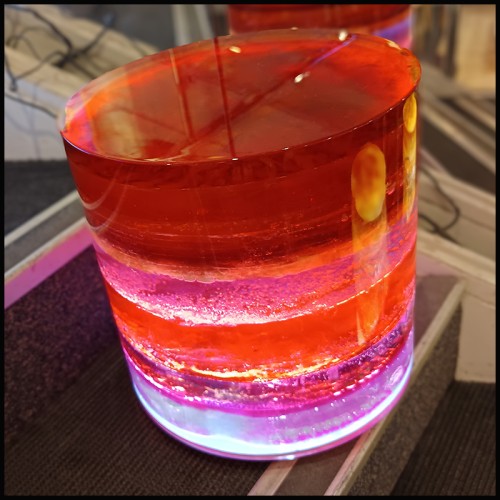 Table d'Appoint PC - Illuminée 2 - Design lumineux - Pacific Compagnie.