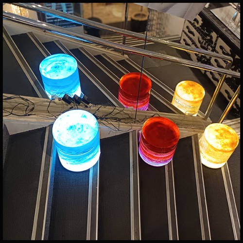 Table d'Appoint PC - Illuminée 2 - Lumière douce - Pacific Compagnie.