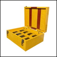 Boite à Montre PC - Ferrari - Cuir véritable - Pacific Compagnie.