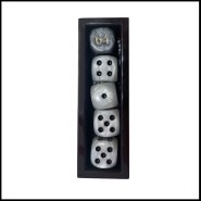 Backgammon PC - Finition Croco - Croco design - Pacific Compagnie.