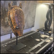 Masque Panthère Bozo - PC | Bozo panther mask - PC tribal - Pacific Compagnie.