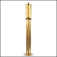 Lampadaire 155 - Brush Brass - Luxury brushed brass floor lamp for modern interiors - Pacific Compagnie.