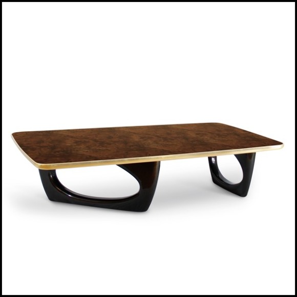 Coffee table Brabbu - Gold Walnut