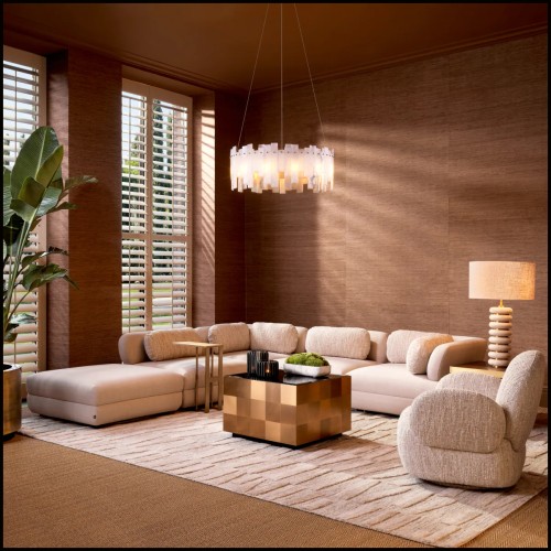 Canapé modulable 24 - Paulo - Ottoman | Modular Sofa 24 - Paulo - Ottoman modularity - Pacific Compagnie.