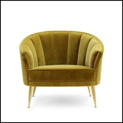 Fauteuil 155 - Arca - Luxury armchair with unique design - Pacific Compagnie.