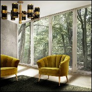 Fauteuil 155 - Arca - Exquisite armchair featuring premium materials - Pacific Compagnie.