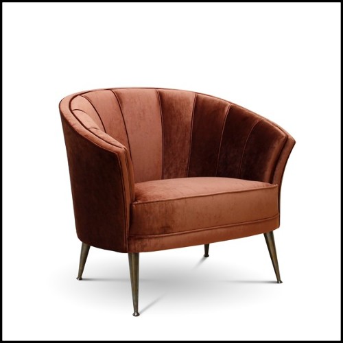 Fauteuil 155 - Arca - Comfortable and stylish armchair for modern homes - Pacific Compagnie.