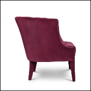Fauteuil 155 - Camilla - Velours - Pacific Compagnie.