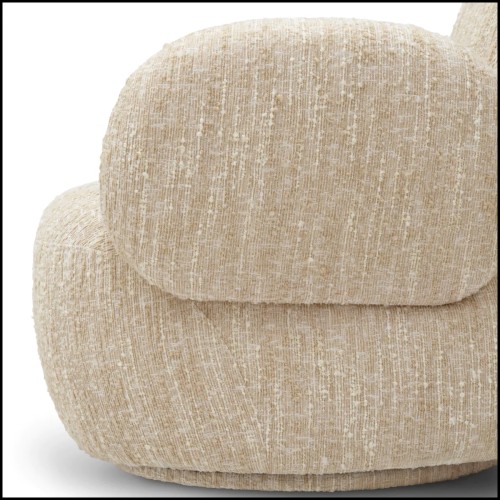 Fauteuil Pivotant 24 - Madrone - Matériaux bruts - Pacific Compagnie.