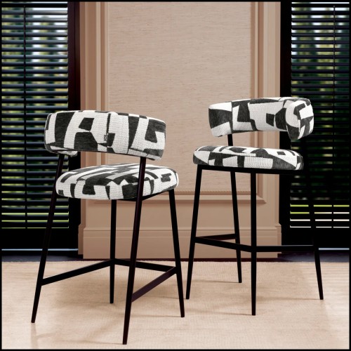 Tabouret de Bar 24 - Folsom | Sleek Folsom bar stool - Pacific Compagnie.