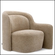 Fauteuil Barrier 24 - Droit - Finition cuir - Pacific Compagnie.