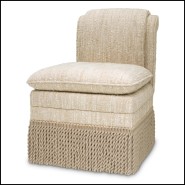 Dining chair 24 - Fairburn - Front View  - Pacific Compagnie.