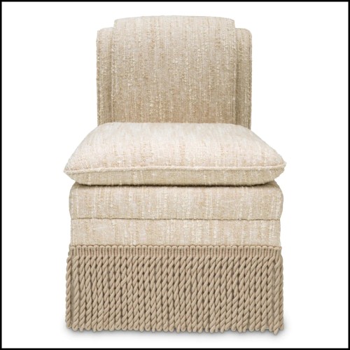 Dining chair 24 - Fairburn - Front View  - Pacific Compagnie.