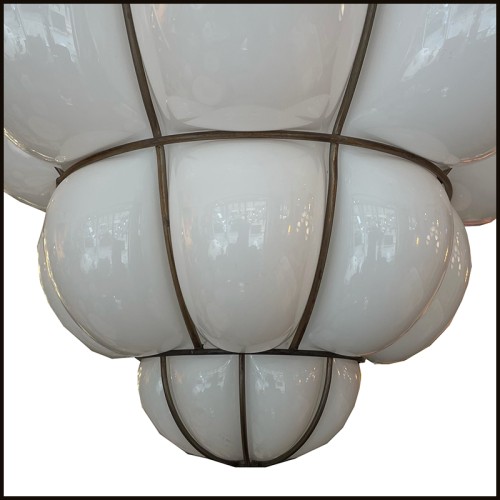 Suspension Outdoor Venice - 233 PC Blanc | Modern white pendant Venice - Pacific Compagnie.