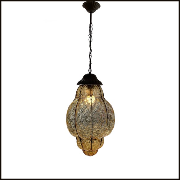 Suspension Outdoor Venice 233 - PC Jaune | Modern yellow pendant Venice - Pacific Compagnie.