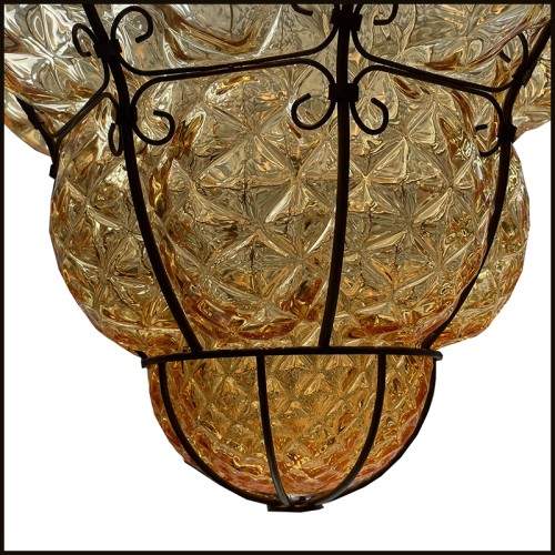 Suspension Outdoor Venice 233 - PC Jaune | PC Yellow pendant light - Pacific Compagnie.