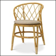Chaise 24 - Alvaro | Eichholtz Alvaro rattan chair - Pacific Compagnie.