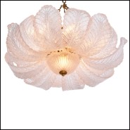 Lustre 24 - Cabrillo | Eichholtz chandelier in textured glass - Pacific Compagnie.