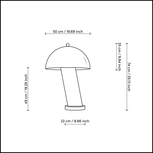 Lampe 24 - Daniel | Stylish Daniel Table Lamp - Pacific Compagnie.