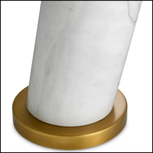 Lampe 24 - Daniel | Daniel table lamp with brass finish - Pacific Compagnie.