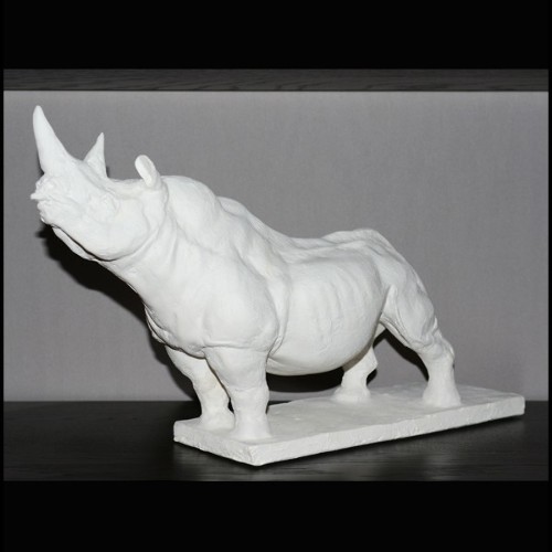 Sculpture 11 - Rhinoceros - Pièce artistique - Pacific Compagnie.